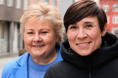 Erna Solberg ferdig som Høyre-leder etter 22 år – Ine Eriksen Søreide valgt til ny partileder