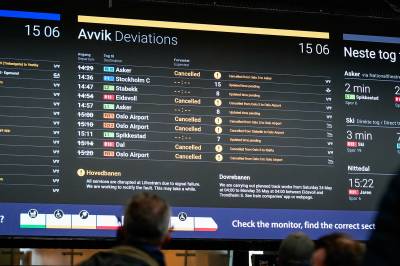 Bane Nor har slitt med punktlighet hittil i år