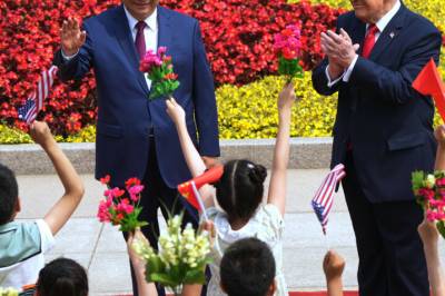 Her møtes Trump og Xi