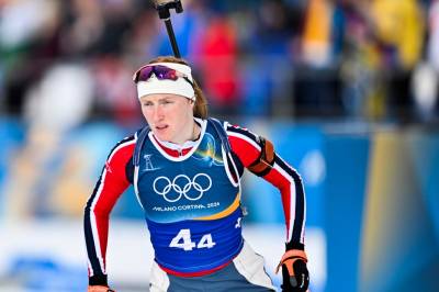 Norsk totalkollaps på siste skyting i OLs miksstafett