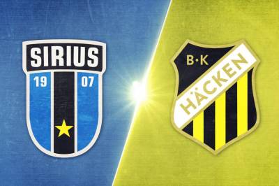 Se Sirius - BK Hacken på 25 minutter