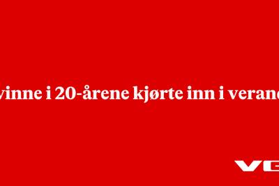 Kvinne i 20-årene kjørte inn i veranda
