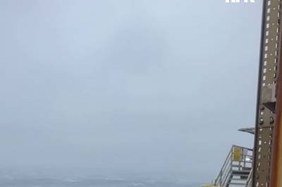 Ekstremværet «Dave» i Nordsjøen