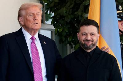 Zelenskyj kaller Putin for en «krigsmann». I dag skal Trump forsøke å skape fred.