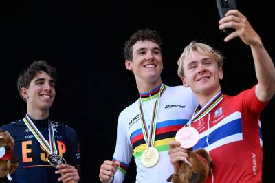 Sensasjonell VM-bronse til norsk sykkeltalentet