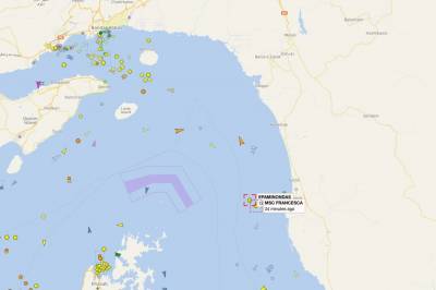 Minst to skip beskutt nær Hormuzstredet