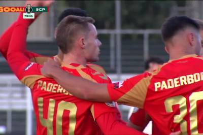 Gabriel Vidovic setter 4-1 mot 1. FC Phonix Lubeck