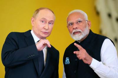 Putin på vei til Delhi for samtaler med Modi