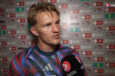Dette sier Ødegaard etter seieren