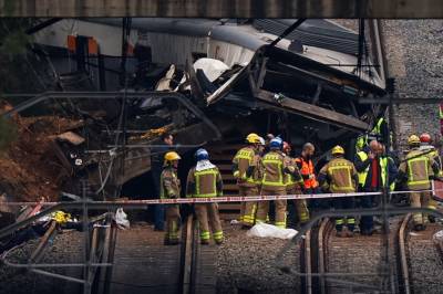 Dødstallet stiger etter togulykken i Spania – 45 bekreftet døde