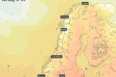 Varmt vær på vei mot Europa – kan bli hetebølge