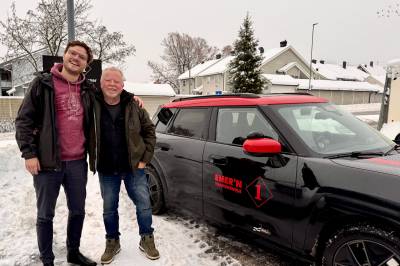 - Det er bare å gasse på, jeg tenker førstemann!