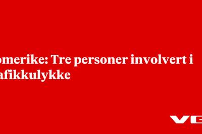 Romerike: Tre personer involvert i trafikkulykke