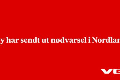 Fly har sendt ut nødvarsel i Nordland