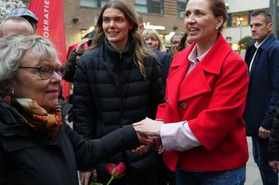 Krisemåling for Mette Frederiksen