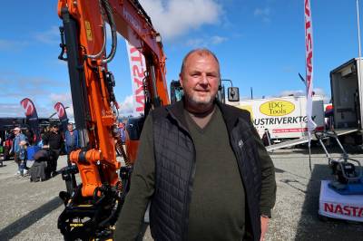 Stilte ut for første gang på Agrisjå