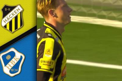 Se høydepunktene fra BK Hacken - Halmstad