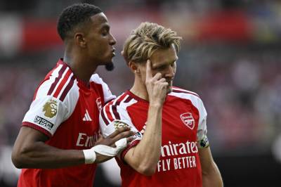 Ødegaard har sendt Arsenal i ledelsen i derby