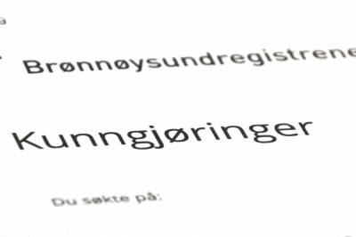 To selskap blir tvangsavviklet. Konkursåpning i byggfirma – se næringslivsloggen