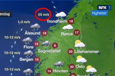 Meldte 55 m/s på Dagsrevyen: – Det skal det ikke bli