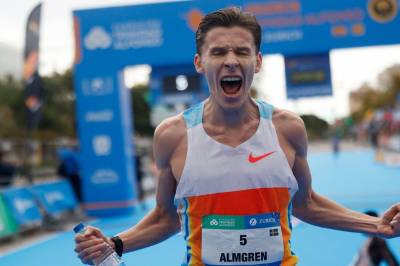 Almgren slo egen europeisk rekord