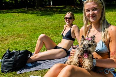 Venninnene sjekker ofte UV-indeksen i Bergen