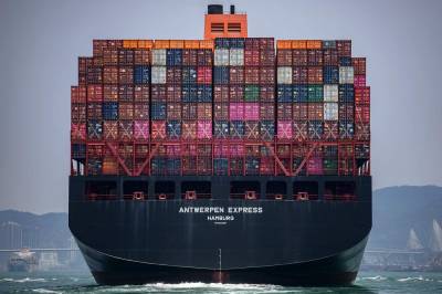 Containerprisene stuper i Europa – USA får smell