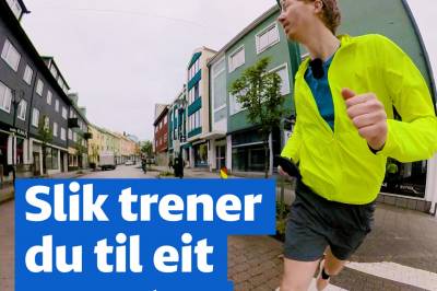 Slik trener du til eit maraton