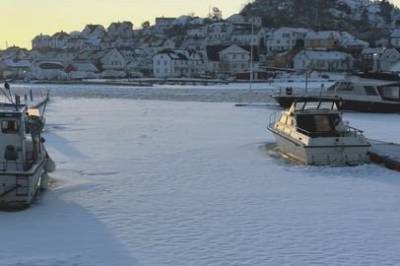 Solfylt dag i Kragerø, februar 2026