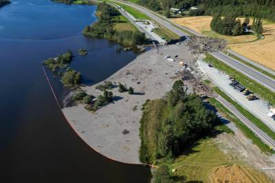 Nordlandsbanen åpner for togtrafikk forbi Nesvatnet i juni