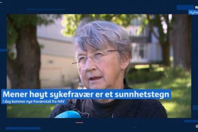 Lege mener høyt sykefravær er et sunnhetstegn