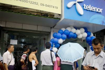 Telenor og statens opptreden i Myanmar