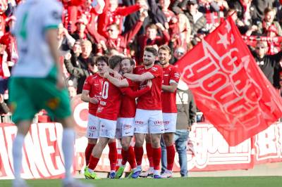 Se høydepunktene: Brann-målfest mot HamKam