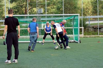 Her er løping forbode: Fotball i rusletempo