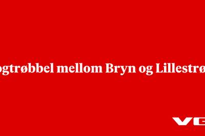 Togtrøbbel mellom Bryn og Lillestrøm 