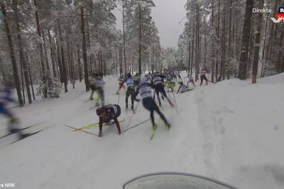 Svensk skistjerne slapp med skrekken: – Det var på håret