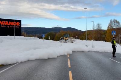 Skumtrøbbel i Stjørdal