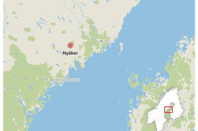 Toåring forsvunnet i Sverige