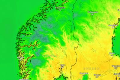 Kan bli over 25 grader