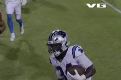 Touchdown: Anthony Tyus, Panthers
