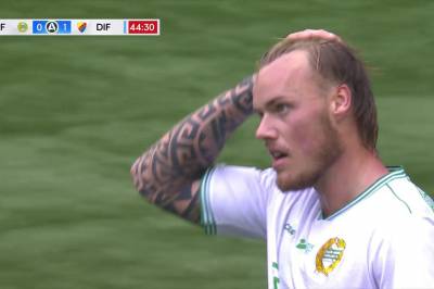 Bo Hegland setter 1-0 mot Hammarby
