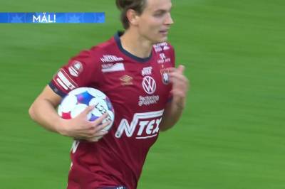 Noah Christofferson setter 1-2 mot Elfsborg