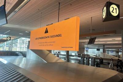 Nye skilt advarer mot taxi-svindlere