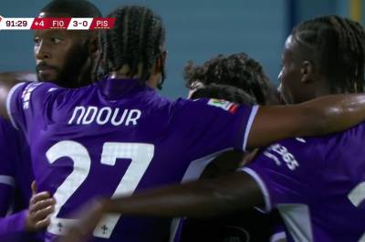 Pedro Goncalves setter 3-0 mot Pisa