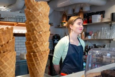 Iskremspesialistene opplever nedgang i sommersalget