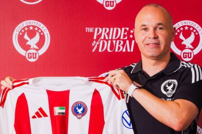 Andrés Iniesta får sin første jobb som trener i Gulf United FC i Dubai