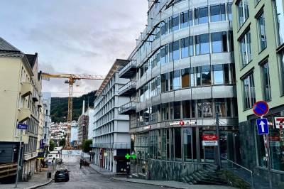 I denne gaten skal det åpne restaurant