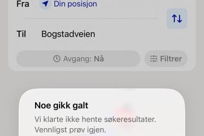 Avisa Oslo: Ruter-appen har problemet