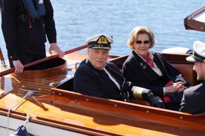 Nå skjer det: Kongefamilien inntar kongeskipet