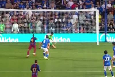 1-2: Hamza Abdelkarim, Barcelona